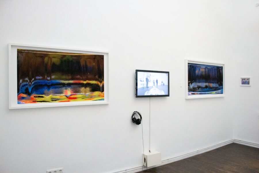 Installation view from the group exhibition "Theses" Coelner Zimmer Duesseldorf